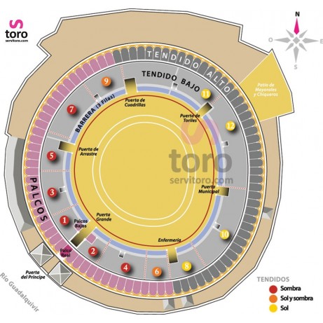 Entrada Toros Sevilla - Domingo de Resurreción