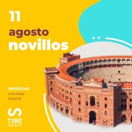 11/08 Madrid (19:00) Espectáculo taurino. FORMATO PDF