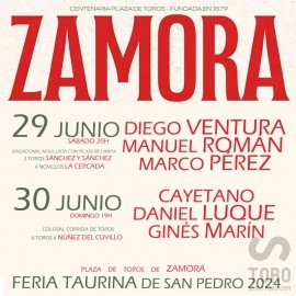Abono Zamora (Junio 29 y 30) FORMATO PDF 