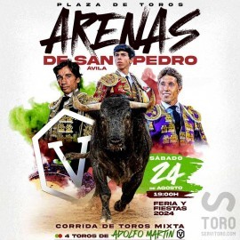 24/08 Arenas de San pedro (19:00) Toros PDF FORMAT - PRINT
