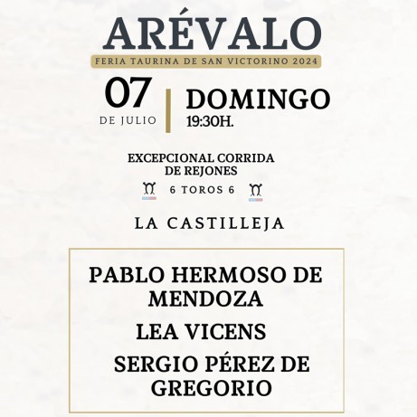 07/07 Arévalo (19:30) Rejones PDF-IMPRIMIR