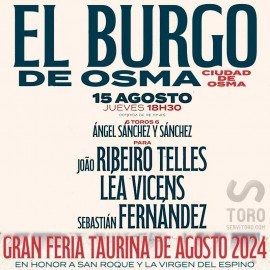 15/08 El Burgo de Osma (18:30) Rejones PDF-IMPRIMIR