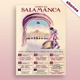 Abono Salamanca (18:00) Septiembre 13,14,15,20,21,22