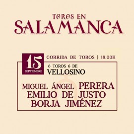 15/09 Salamanca (18:00) Toros PDF-IMPRIMIR