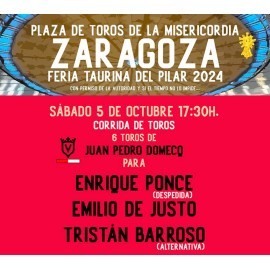 05/10 Zaragoza (17:30) Toros FORMATO PDF