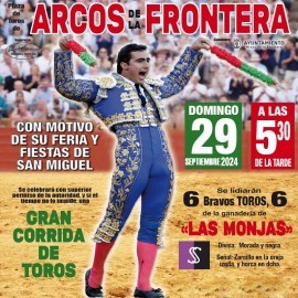 29/09 Arcos de la Frontera (17:30) Toros RECOGER EN TAQUILLA