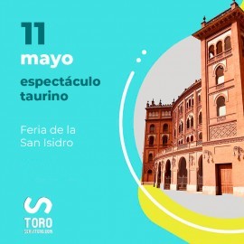 11/05 San Isidro (19:00) Espectáculo taurino. FORMATO PDF