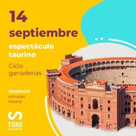 14/09 Madrid (19:00) Espectáculo taurino. PDF FILE