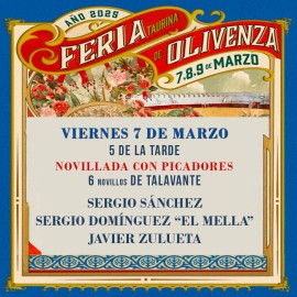 07/03 Olivenza (17:00) Novillada PDF FILE - PRINT 