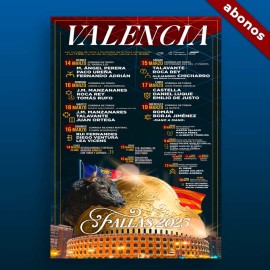 Abono Fallas (Marzo) 10 festejos. FORMATO PDF - IMPRIMIR