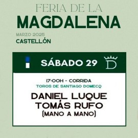 29/03 Castellón (17:00) Toros PDF - IMPRIMIR