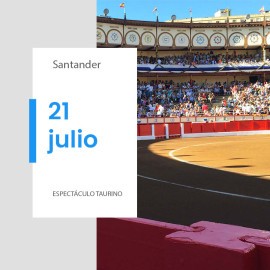 21/07 Santander (18:30) Bullfighting show PDF- PRINT