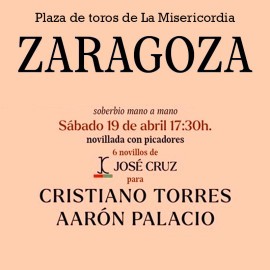 19/04 Zaragoza (17:30) Novillos PDF FILE