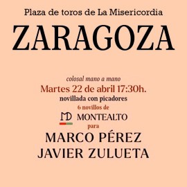 22/04 Zaragoza (17:30) Novillos PDF FILE