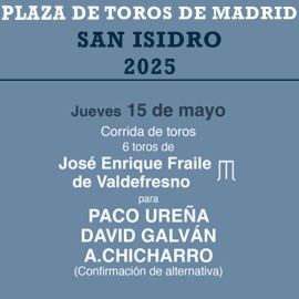 15/05 San Isidro (19:00) Toros. FORMATO PDF