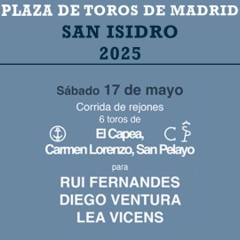 17/05 San Isidro (19:00) Rejones. PDF FILE