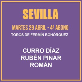 29/04 Feria de Abril (19:00) Toros PDF - IMPRIMIR