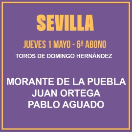 01/05 Feria de Abril (19:00) Toros PDF - IMPRIMIR