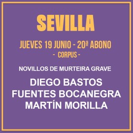 19/06 Sevilla (19:00) Espectáculo taurino PDF FILE - PRINT