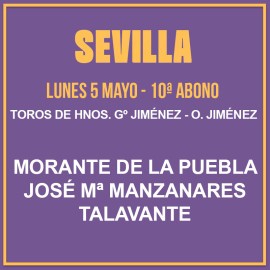 05/05 Feria de Abril (19:00) Toros PDF - IMPRIMIR