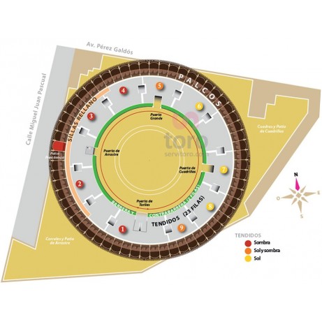 Bullfight ticket Castellón – Feria de la Magdalena