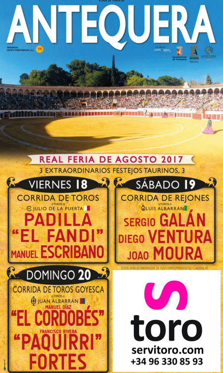 Cartel de Antequera 2017